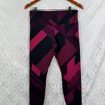 Brooks Formation Crop Leggings in Plum Eclipse Jacquard Size M Photo 3