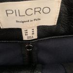 Anthropologie NWOT Pilcro Faux Leather Moto Midi Skirt Photo 12