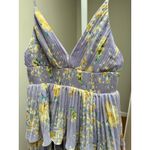 ASTR THE LABEL Zaida Dress Lilac Yellow size Large Photo 5