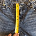 Miss Me  Women's Blue Boot Cut Jeans with Gold Embroidery Photo 9