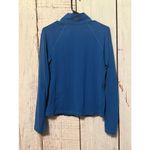 Beyond Yoga  Supplex Original Jacket Mock Neck Full Zip Blue Size Small Photo 2