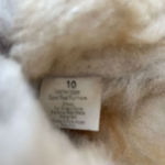 Minnetonka Women's Suede Faux Fur Lined Shearling Ankle Boot Brown Tan Size 10 Photo 6