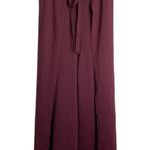 Halara HIGH Waisted Lace Up Split Hem Palazzo Wide Leg Flowy Casual Pants S NWT Photo 0