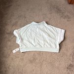 Playboy  Pacsun Soft Blue Polo Cropped Top SIZE S Photo 5