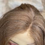 Thick blonde mix sidepart swisslace wig waves Photo 3