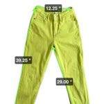 Judy Blue  Citron Five Pocket Slim Fit Jeans, size 1/25 EUC Photo 4