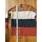 Madewell  S Striped Baxter Tunic Sweater Oversized Alpaca Blend Knit Crewneck Photo 9