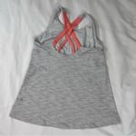 Lululemon  Gray and Coral Women's Athletic Tank Top Photo 1