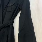 Etcetera Elegant Black Wrap Dress Photo 5