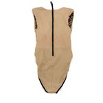 Summersalt The Surf Leopard Print Black One Piece Swimsuit Zip Up Back Size 4 Photo 5