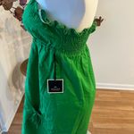 Green cover up / short dress brand new Size M Photo 4