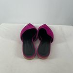 Rebecca Minkoff  Sara Suede‎ Pointed Toe Mules in Fuchsia Size 7 or 38 Photo 5