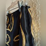 Chetta B ‎ Sherrie Bloom Peter Noviello gold and Black Maxi size 8 Photo 1