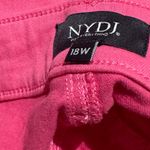 NYDJ NWT Marilyn Straight Ankle Jeans IN Color: Pink Peony Photo 5