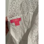 Lilly Pulitzer  white blouse size 6 Photo 5