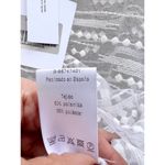 NWT Lady Pipa Sheer Wedding Lace Top Dalia Blouse White Women's Size XXS/M Photo 7