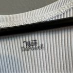 Athleta  White Ribbed T Shirt Photo 1