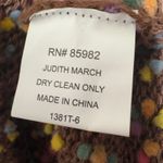 Judith March Judith‎ March Women Sweater M Brown Multicolor Popcorn Knit Boho Retro Y2K Indie Photo 4