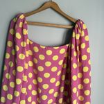 Stine Goya Will Polka Dot Mini Dress pink yellow Medium Photo 5