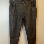 Universal Standard Jeans Seine High Rise Skinny Jeans in Shimmer Black Sz 14 EUC Photo 1