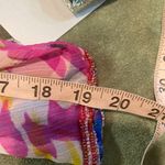 #250 UNBRANDED Beaded Watercolor Swim Cover up Pink Photo 7