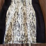 Parker  Dress Size Medium Womens Sheath Bodycon Animal Print Wedding Gues… Photo 11