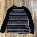 Sonoma Navy & White Fleece Pajama Set - Size S Photo 1