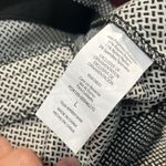 Hollywould  Ankle Skinny Pull on Style Pants Black & White Print-Large Photo 3