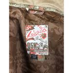 Liquid Boardwear ski jacket in cream & floral with removable hood size XS White Photo 6