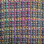 Vintage Giancarlo Ferrari Silk Blend Multicolor Boucle Tweed Jacket Size Large Purple Photo 8