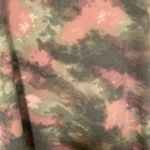 Lands' End Land’s End plus size 1X 16w-18w woman shirt army green and brown tan Photo 1