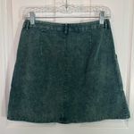Sadie and Sage  teal corduroy skirt size small Photo 1