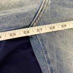 AMO Ace Starboard W/ Destroyed Look Highrise Light Wash Cropped Jeans Size 26 Blue Photo 3