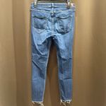Hollister  Dark Blue Ripped High Rise Cropped Super Skinny Jeans Size 5R 27W 28L Photo 1