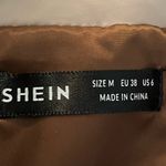  Cropped Puffer Vest - Beige/Brown-SHEIN, Medium Photo 5