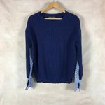 English Factory  Colorblocked Layered Look Sweater SMALL Photo 7