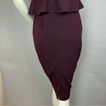 Gianni Bini Molly Dress Women Size 2 Peplum Ruffle Waist Strappy NWT Small Flaw Photo 8