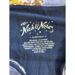 Nick & Nora  Women's Large Purple Dogs Long Sleep Pajama Top Shirt Photo 5