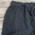 SO  Women's Black Casual Lightweight Shorts Tie Waist S SM Small Elastic Pull On Photo 2