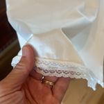 White Half Slip Midi Photo 2