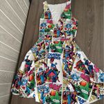 Marvel Black Milk  Captain America Marilyn Dress XS Disney Blackmilk Photo 0