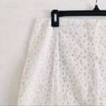 Talbots Skirt 8P Eyelet Lace Pencil White Spring Summer Vacation Party Brunch Photo 4