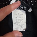 Vintage Black & White Petite Polka Dot Stretch Skirt Size 14P Photo 4