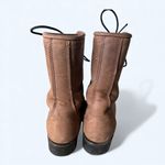 Laredo Vintage Lace Up Kiltie Roper Boots Brown USA Made Women's size 7 Western Photo 8