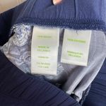 Lilly Pulitzer  navy Bal Harbour lightweight pull on pants size small B26 Photo 5