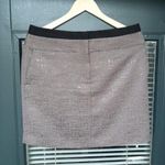 Loft Ann Taylor  Brown Tones Skirt Front Zipper Size 8 Photo 9