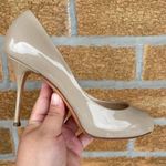 Casadei  nude patent leather heels size 5 Photo 2