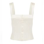 RUNAWAY THE LABEL  PAMMI TOP - IVORY Photo 1