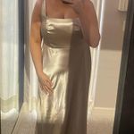 Jenny Yoo Gold Gown/Bridesmaid Dress Photo 0