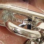 Tom Ford  Silver Metallic Padlock Key Adjustable Necklace Belt Photo 3